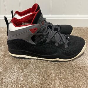 Air Jordan Olympia Black Graphite Red Shoes
